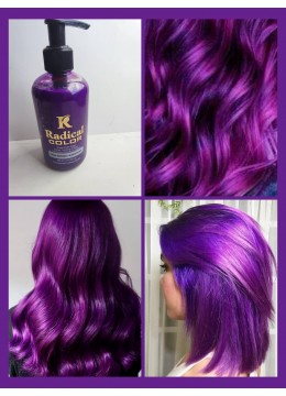 Безамонячна Боя за коса цвят Боровинка - Blueberries - Radical