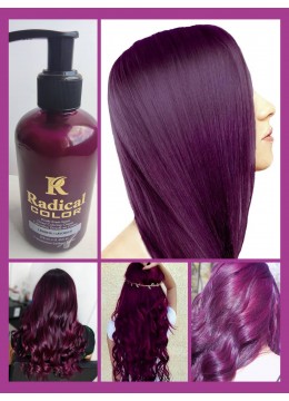 Безамонячна Боя за коса цвят Лавандула Виолет - Lavender - Radical