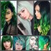 Полутрайна професионална боя за коса без Амоняк цвят Зелен - Radical