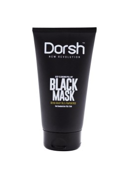 Почистваща черна маска за лице за мъже- Dorsh Black Mask