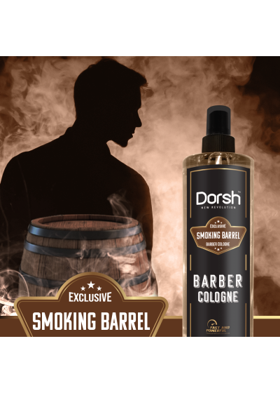 Професионален мъжки одеколон за след бръснене Dorsh Smoking Barrel 400ml