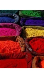 Натурални бои пигменти за дрехи сапуни и свещи